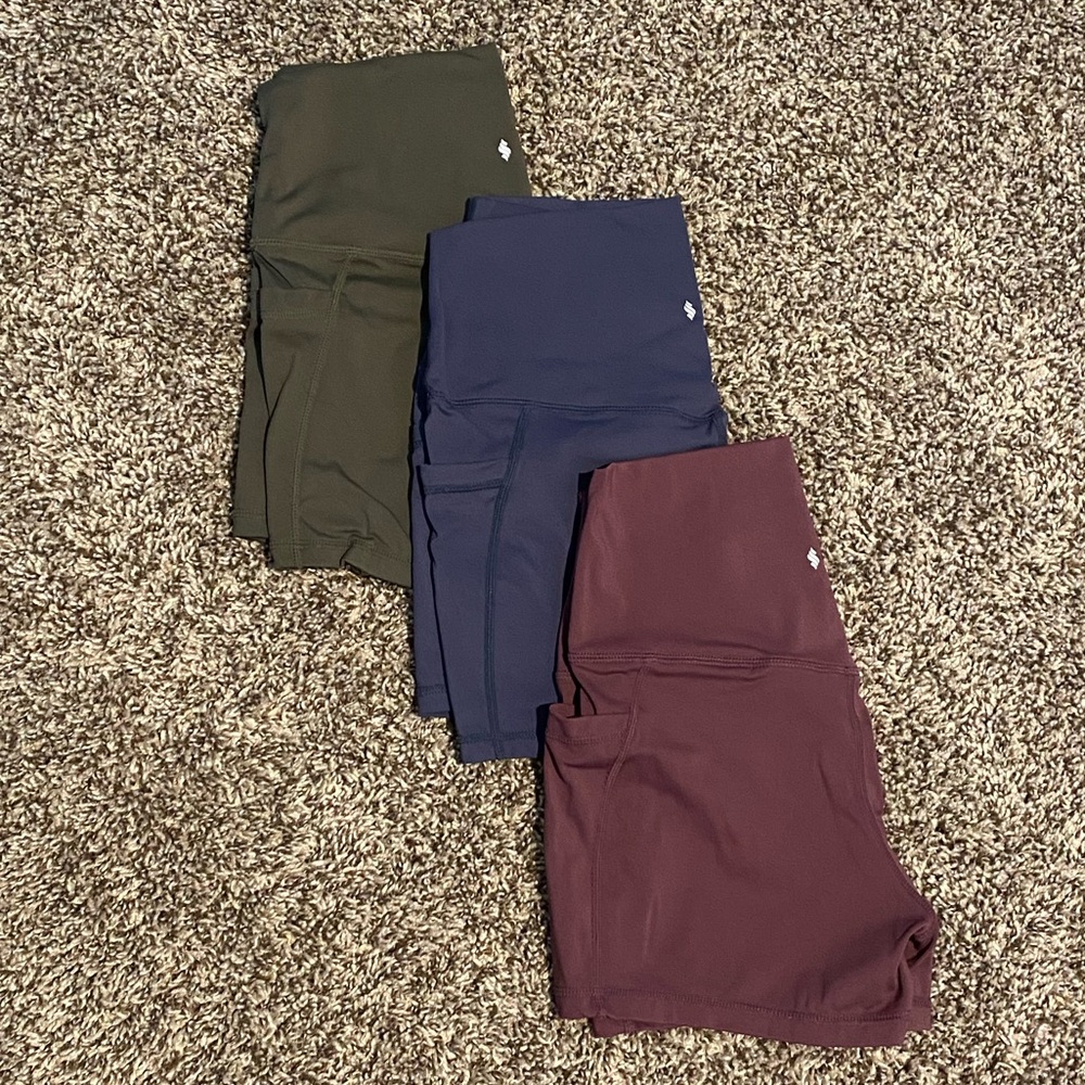 Set of 3 Soothfeel 3” Biker Shorts